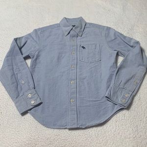 Boys Abercrombie Light Blue Button-up, EUC, Size Small